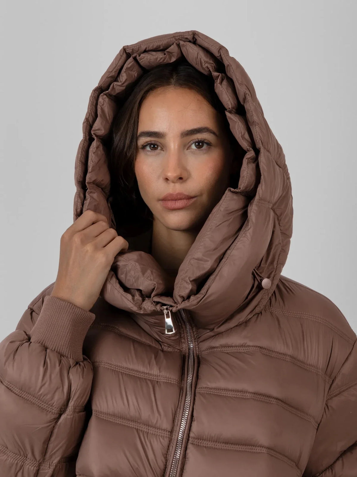 WarmCore™ Oversized Hood Short Puffer Jacket
