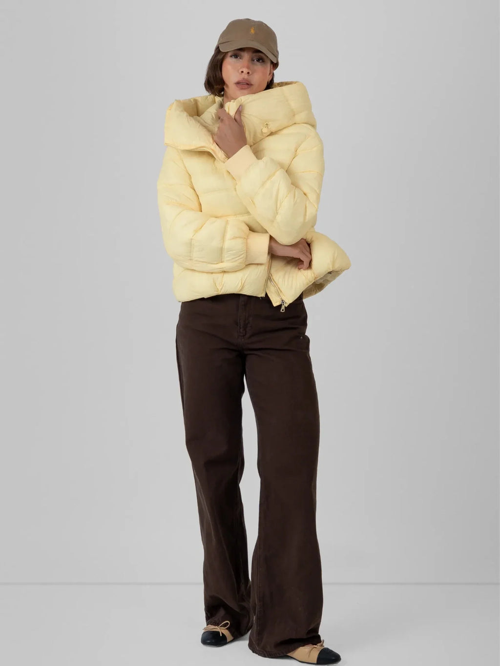 WarmCore™ Oversized Hood Short Puffer Jacket