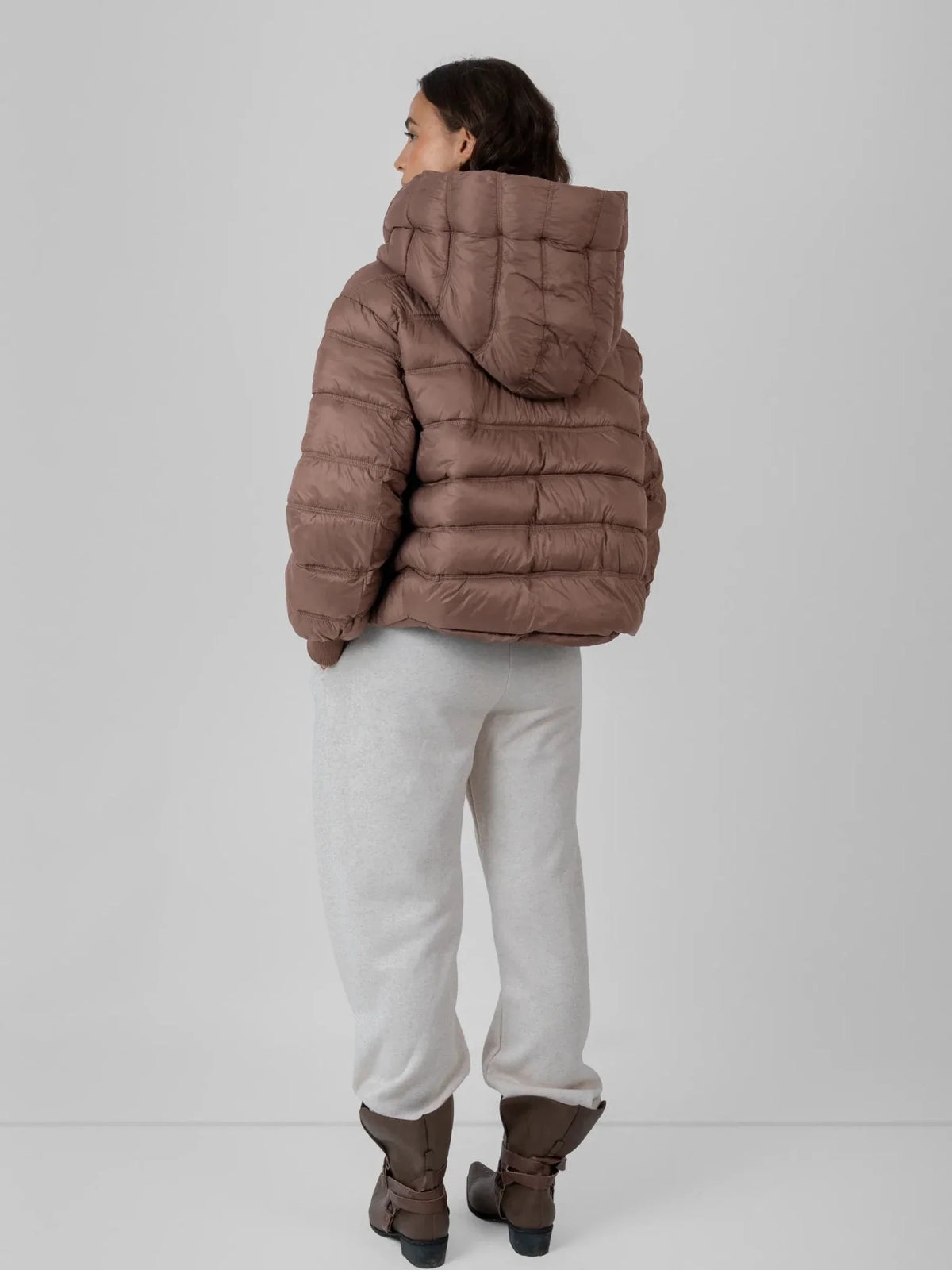 WarmCore™ Oversized Hood Short Puffer Jacket
