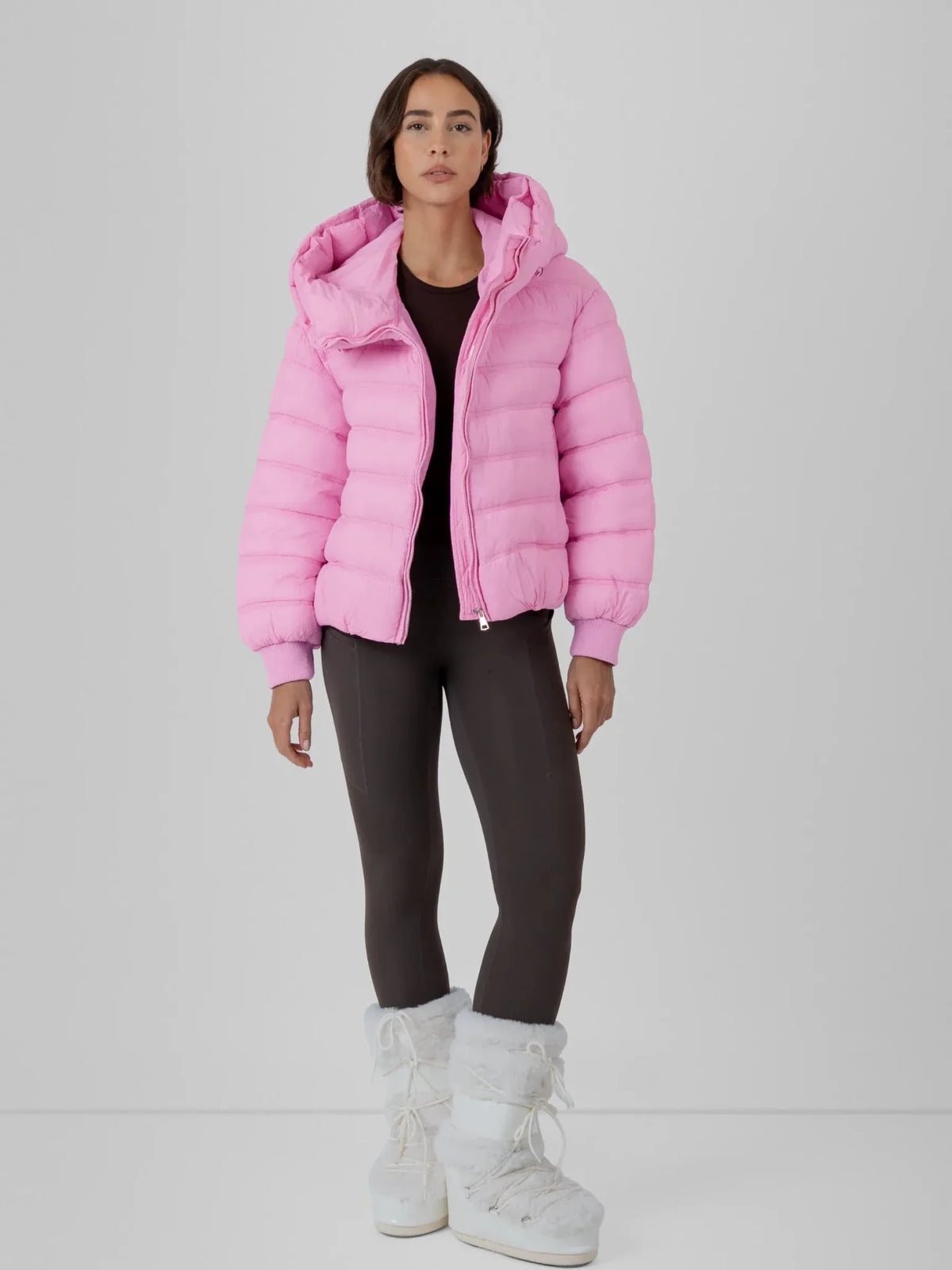 WarmCore™ Oversized Hood Short Puffer Jacket