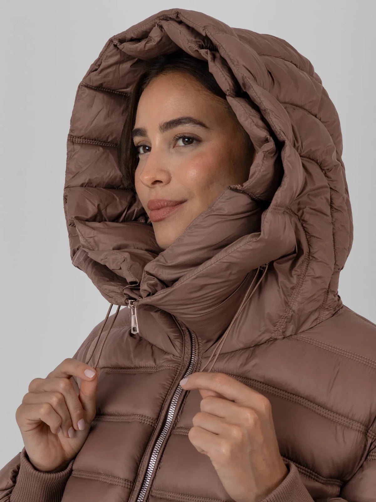 WarmCore™ Oversized Hood Short Puffer Jacket