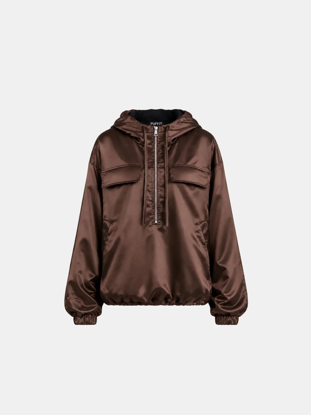 WarmCore™ Shiny Oversized Fleece Lined Hoodie